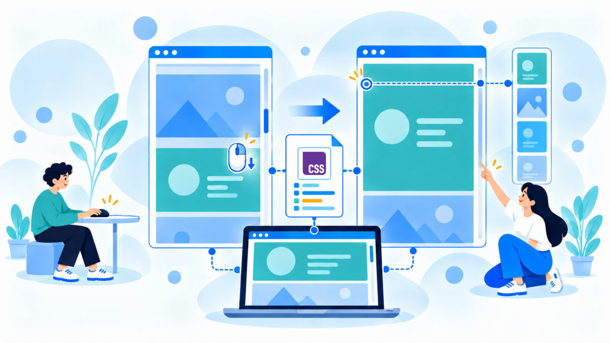CSSでスクロールスナップを実装できるscroll-snap-type