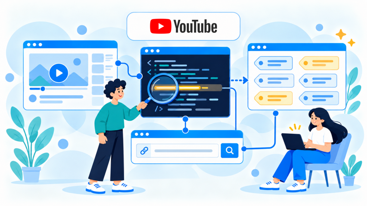 YouTube動画のキーワードを調べる