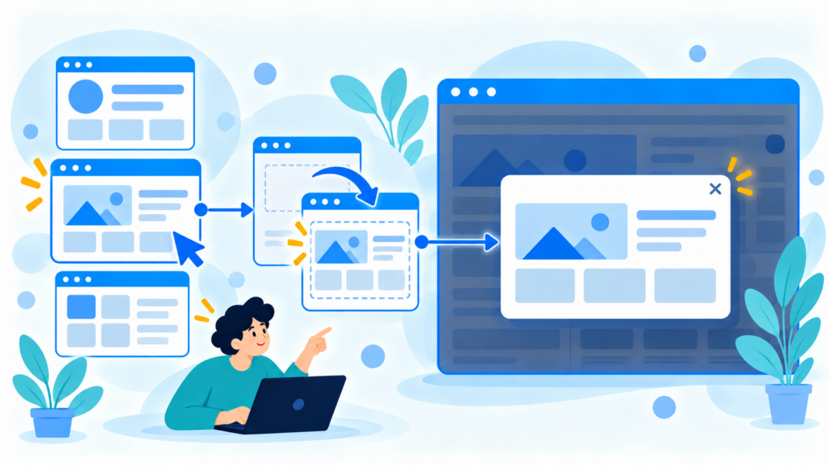 dialog要素とtemplate要素を使用してモーダルウィンドウを作る